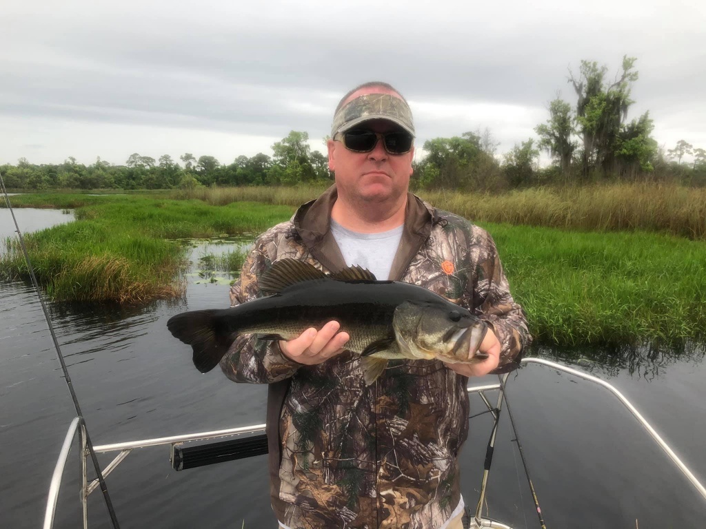 River Fishing Largemouth Bass Florida